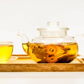 Luxshiny Glass Teapot Lid Replacement Cover for Tea Kettle and Teacup Clear Kitchen Accessory Ideal for Home Brewing