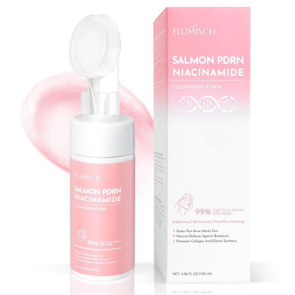 FluMisch Salmon DNA PDRN Facial Cleanser | Low pH Hydrating