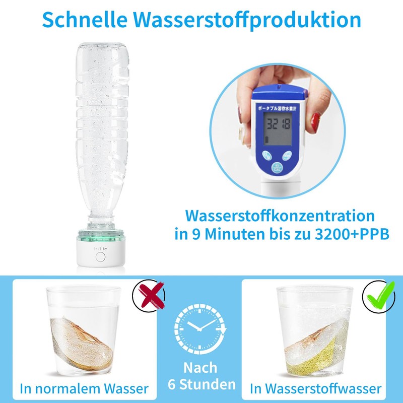 H2 Life Hydrogen Water Generator SPE PEM Technology, Water Ioniser,