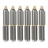 XMXW 6 Pcs 4 Inch BBQ Smoker Bullet Hinge, Carbon