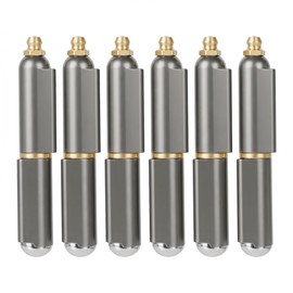 XMXW 6 Pcs 4 Inch BBQ Smoker Bullet Hinge, Carbon Steel Weld On Hinges, Heavy Duty Weldable Barrel Hinges for BBQ Smoker, Barrel, Grill, Outdoor Kitchen