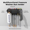 UNITEDPOWER Pressure Washer Gun Holder，Wall Mount Foam Cannon Holder，Tool Storage