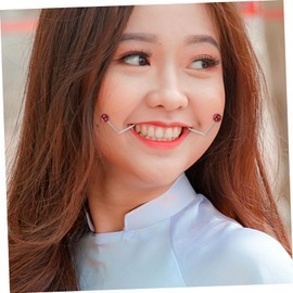 Outanaya 2pcs Face Dimple Maker Facial Tools for Dimple Trainer Superior Comfort and Adjustability