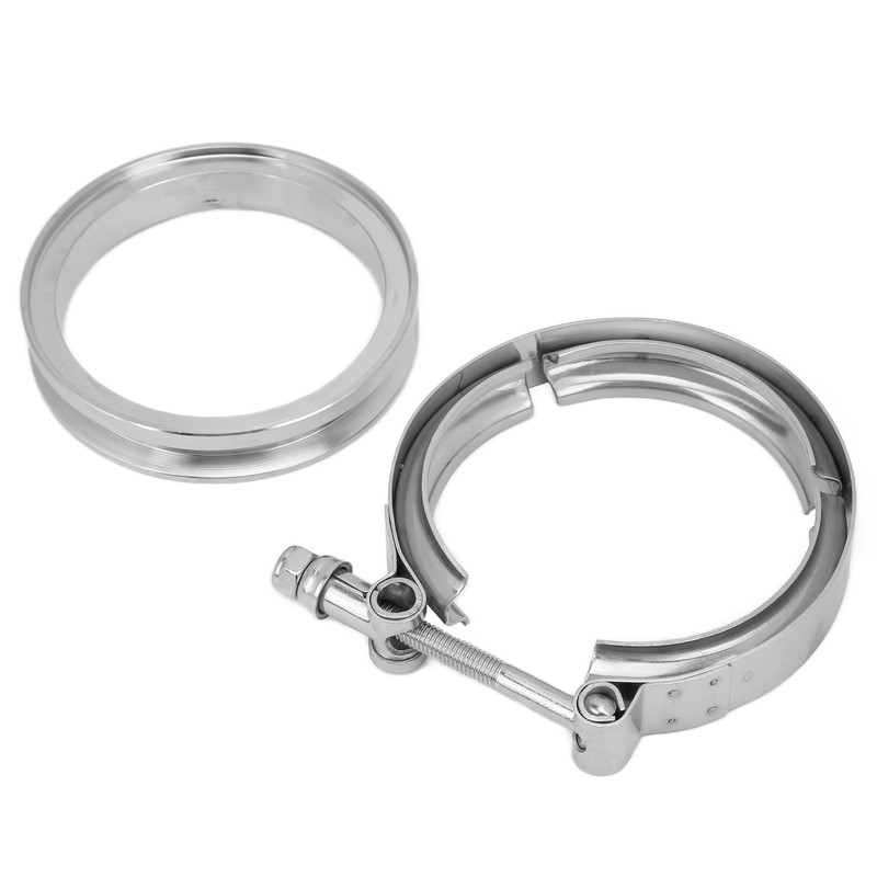 4in Downpipe Clamp Flange V Band Kit Replacement for Turbo