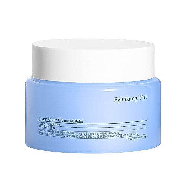Pyunkang Yul Deep Clear Meltaway Cleansing Balm | Tea Tree, Hyaluronic Acid for Moisturizing, Soothing| Cica Deep Cleanser for All Skin Types| Korean Makeup Remover All In One Face Wash 3.38 Fl.oz.