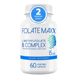 Folatemaxx L-metilfolato 15mg Complejo B Activo 60 Cápsulas