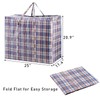 Hiceeden 9 Pack 108L Checkered Moving Storage Bags, Extra Large