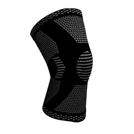 Maeteria 3d Compression Sleeve - Knee Brace for Knee Pain for Men & Women (Large, Graphite)