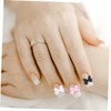 Outanaya DIY Nail Art Charms 30 Pack Mini Bow Nail