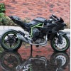 Maisto Kawaski H2r Miniatura Moto Metal De Luz Y Sonido