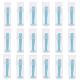 VZYUVY 18PCS Contact Lens Remover Tool, Soft Silicone Hard Eye Contact Lens Plunger for Rgp and Scleral Lenses