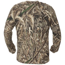 Banded Tech Stalker Mock Shirt-Timber-Large