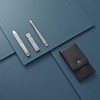 Zwilling Estuche De Bolsillo, Piel Legítima, Negro, 3 Piezas