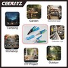 CEERAYZ 185mm Notch Scissors All Purpose Heavy Duty, Garden Shears,