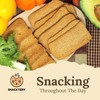 Snacktery Sesame Melba Toast Crackers - All Natural Thin and