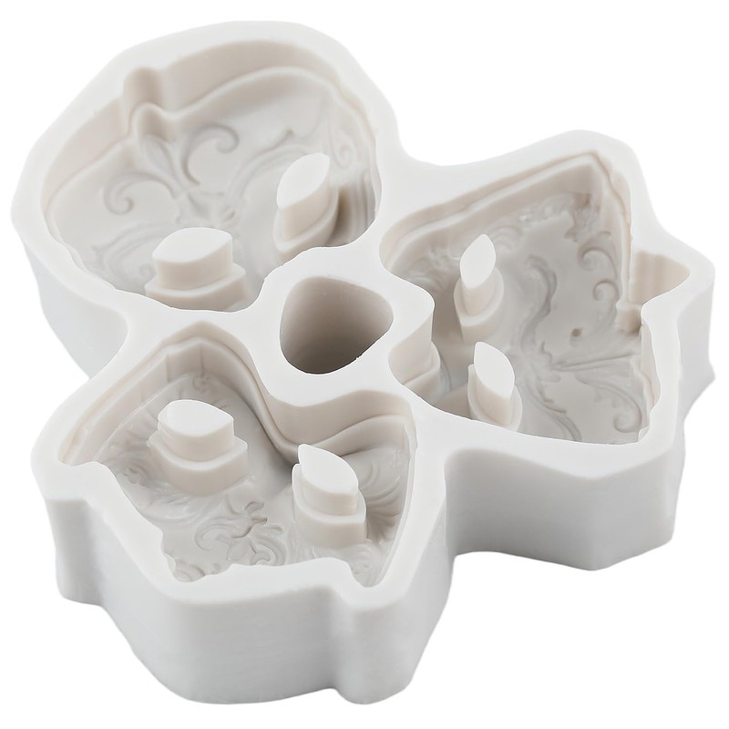 Masquerade Mask Polymer Clay Molds Dance Party Mask Silicone Mold