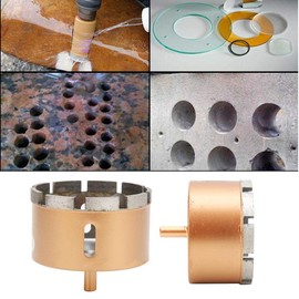 Drill Bits, Hollow Core Drill Bits Extractor Remover Tools Hole Saws for Drilling on Tile,Concrete, Brick, Glass, Marble and Ceramic(90mm)