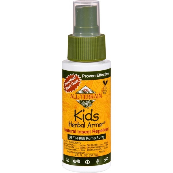 All Terrain Kids Herbal Armor - Natural Mosquito Repellent - 2 fl oz (Pack of 2)