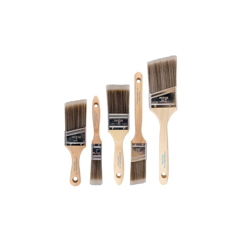 Pro Grade - Paint Brushes - 5 Ea - Paint