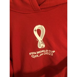 FIFA Outerstuff FIFA World Cup 2022 Denmark Red Hoodie Women’s Size XL