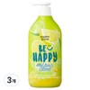 Happy Bath Smile Body Wash Wellness Lime & Citron, 900g, 3 packs / 해피바스 스마일 바디워시 웰니스 라임 앤 시트론, 900g, 3개