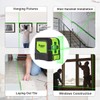 Huepar M-9011G Green Laser Level Cross Line Self Leveling Large