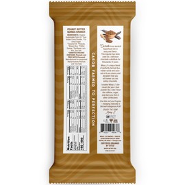 Missy J's Organic Peanut Butter Carob Bar 3 Ounce 2 Pack | Carob Made w/Coconut Sugar, Vegan and Gluten-Free | Healthy Caffeine Free Substitute for Chocolate, Perfect for Snacks and Treats