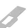 Door Strike Plate Double Holes Steel Reinforced Strong Easy Install