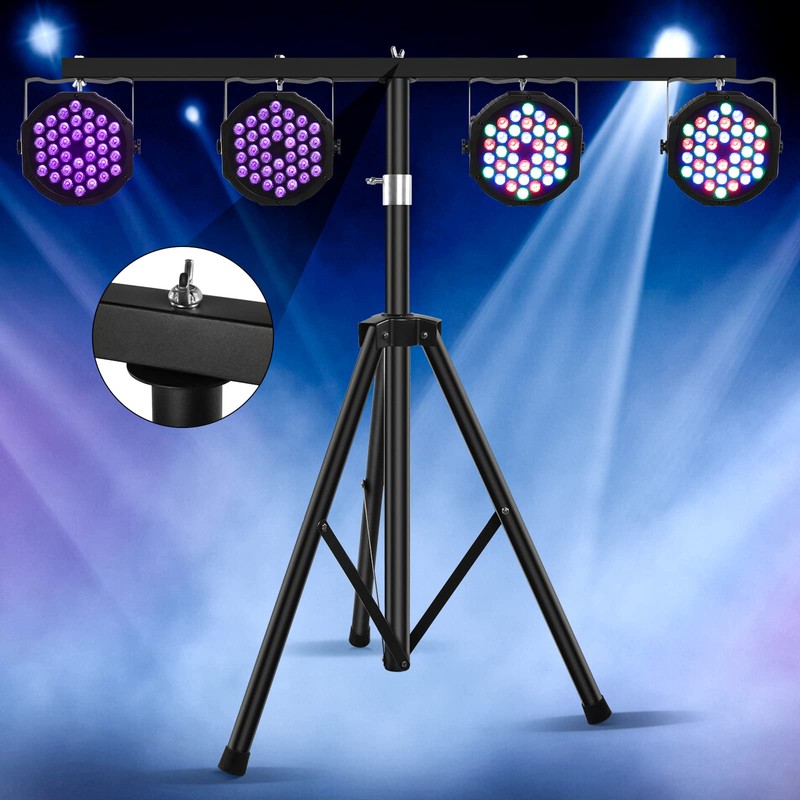 U`King DJ Light Stand for Par Lights - Adjustable Height