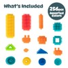Brisle Blox - Juego de construcción de 256 piezas, a