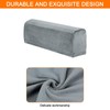 QUARKZMAN Set of 4 Sofa Armrest Covers, Stretch Couch Armrest