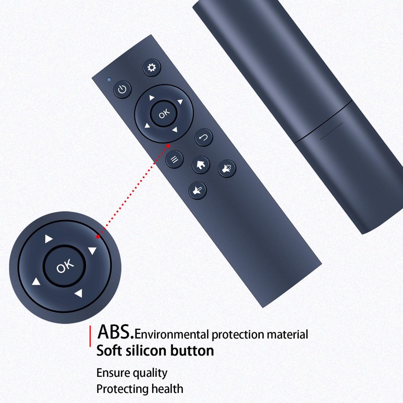 TCNOUMT Replacement Remote Control Suitable for Bigasuo Uhale WiFi Digital