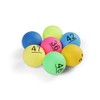 Komonee 100 x Numbered Ping Pong Balls Table Tennis 40mm