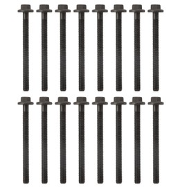 16 pcs ES71324 Engine Head Bolt Set, for Ford Edge 11-18, for Explorer 11-19, for Flex 13-19, for Taurus 13-19, for Police Interceptor Sedan 13-19, for 3.5L 24V V6, Vin Code 8 C, HBK4213