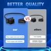 AMHTDOL OBD1 to OBD2 Adapter Fit for Chrysler 6pin to