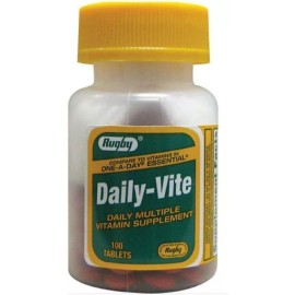 Rugby DAILY-VITE MULTIVITAMIN TAB 100