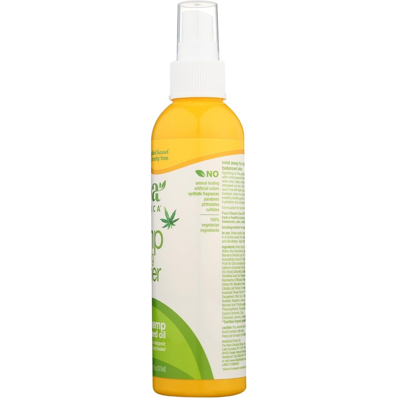 Alba Botanica Tonificador de equilibrio de cáñamo, 6 onzas