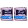Always Dailies Thin Regular 20 Count - 2 Pack