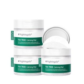 Nightingale Tea Tree Calming Toner Pads (3) / 나이팅게일 티트리 카밍 토너 패드 3개
