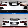 MXtech-23 Aluminum Black Alloy Rear License Plate Frame Trim Fit