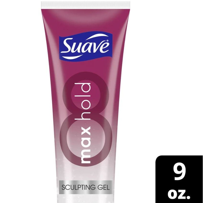 Suave Gel Style Lock Sculpting 9 Ounce (Pack of 2)