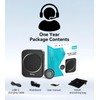 Portable Voice Amplifier with Wireless Lapel Microphone, Personal Microphone for