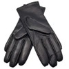 GREIFF Women's Lined Leather Gloves - 100% Leather, blue