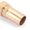 Brass Fitting Hose Barb Tail Reducer Reducing Plug Connector (10-16mm)