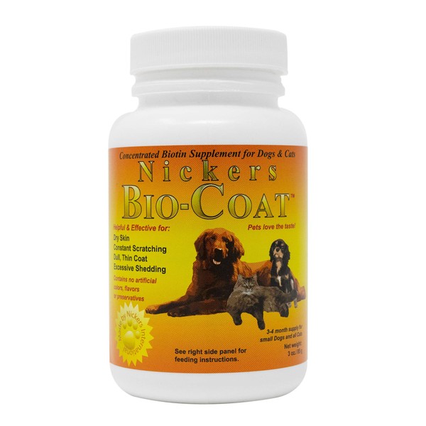 Nickers Bio Coat Concentrated Biotin Supplement - 3 oz