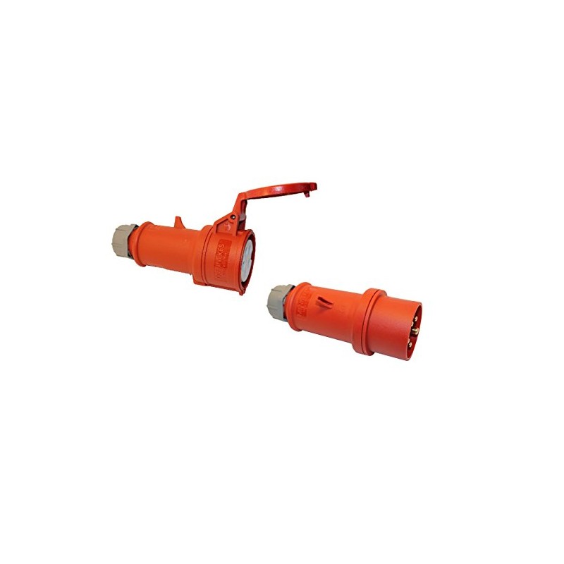 MENNEKES CEE Coupling and Plug 16A 5-Pin 6h 400V High