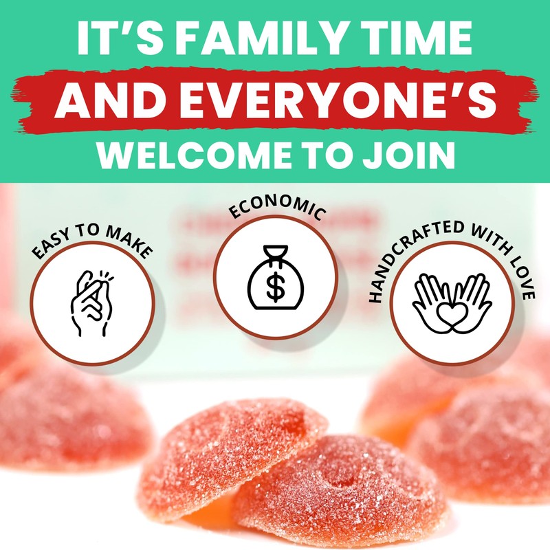 Zen Zingers Cherry Bomb Gummy Making Kit