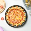 Bakeley Pizza Pan 10-Inch Carbon Steel Non-Stick Pie Pan Deep