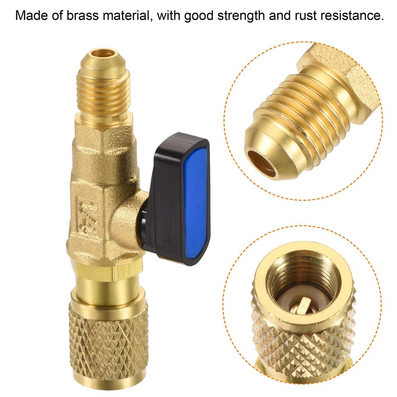sourcing map Ball Filling Valve Safety Valve Quick Coupling Air