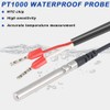 Cerkkapo 5M PT1000 Temperature Sensor, Waterproof PT1000 Temperature Sensor, PT